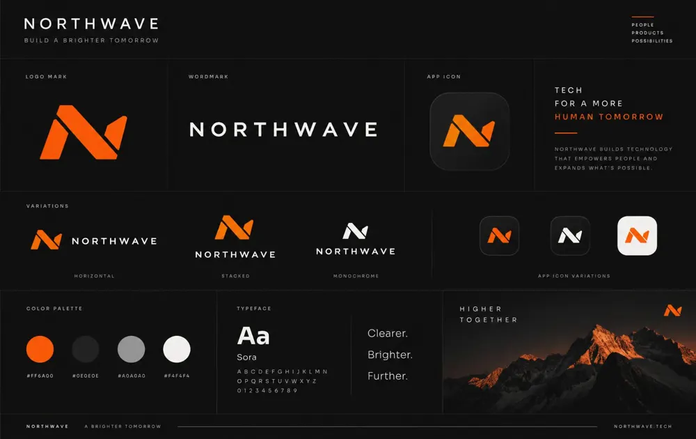 Northwave — logo & app icon