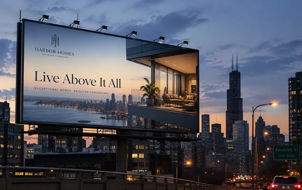Harbor Homes — outdoor campaign
